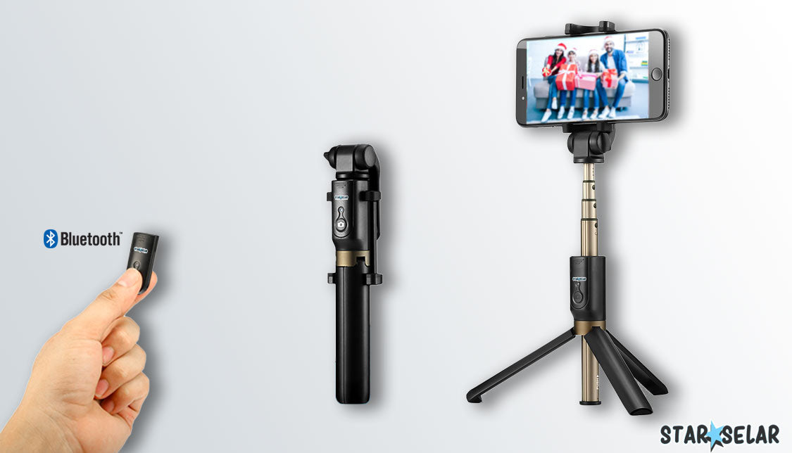 Trépied Bluetooth 3.0 Support Smartphone Photos