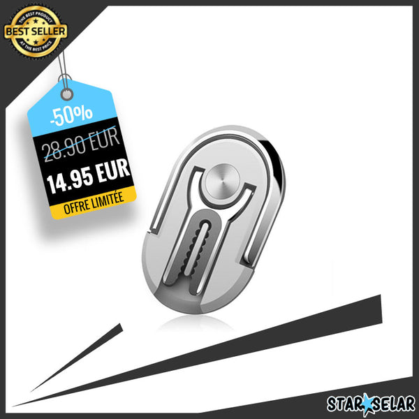 Bague De Support Pour Smartphone 360° Argenté